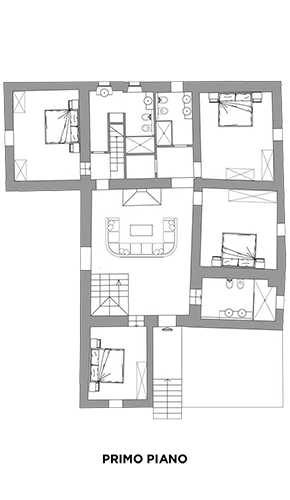 Planimetria villa Lisidor