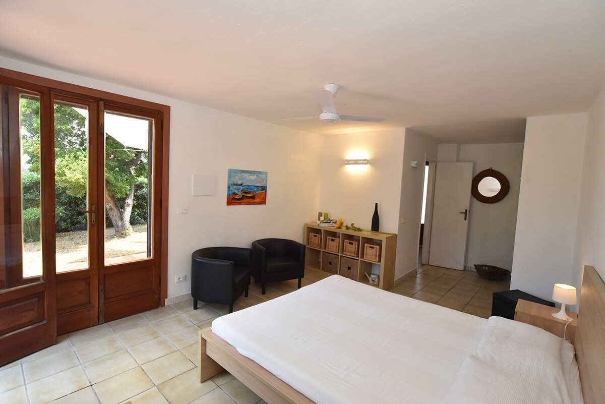 Camera da letto di villa EnriMar Camera da letto di villa EnriMar